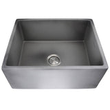 24-Inch Farmhouse Fireclay Sink CONCRETE