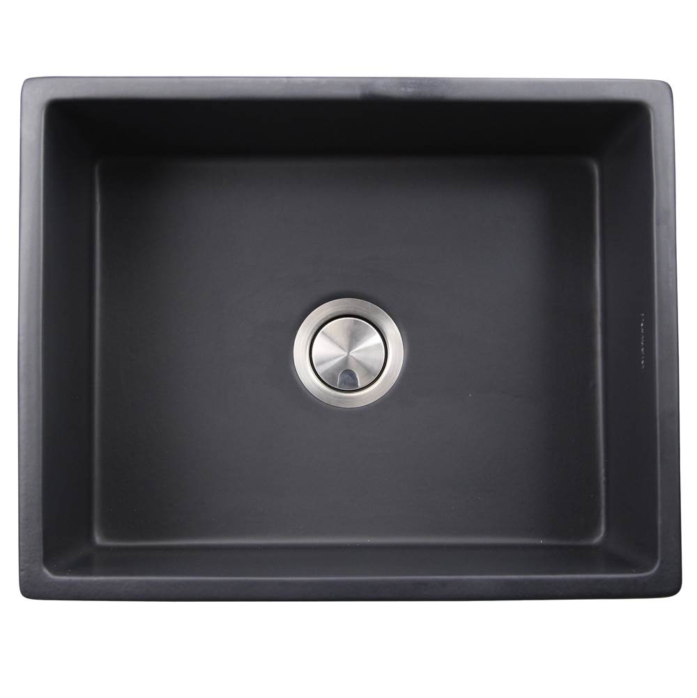 24-Inch Farmhouse Fireclay Sink CONCRETE