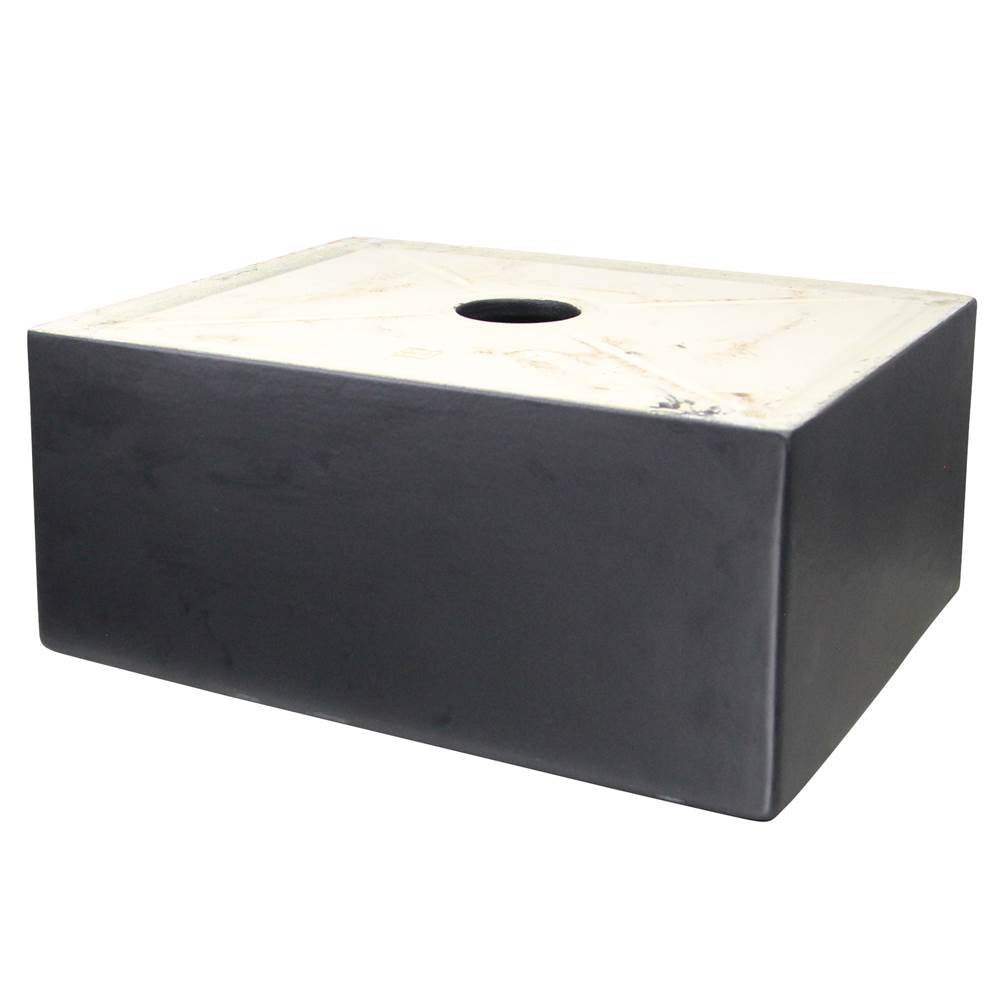 24-Inch Farmhouse Fireclay Sink CONCRETE