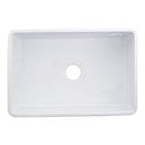 30-Inch Farmhouse Fireclay Sink with Concrete Finish