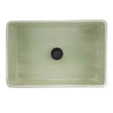 30-Inch Farmhouse Fireclay Sink with Concrete Finish