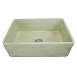 30-Inch Farmhouse Fireclay Sink with Concrete Finish