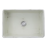 30-Inch Farmhouse Fireclay Sink with Concrete Finish