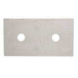 Double Bowl Farmhouse Fireclay Sink with Concrete Finish