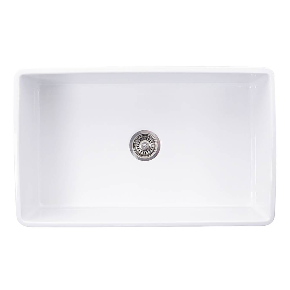 33-Inch Farmhouse Fireclay Sink