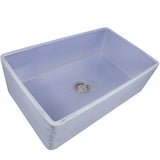Nantucket Sinks - 33-Inch Farmhouse Fireclay Sink with Shabby Sugar Finish - Shabby Sugar