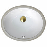 Nantucket Sinks - Glazed Bottom 13 Inch X 10 Inch Undermount Ceramic Sink In White Gb-13X10-W - Porcelain Enamel Glaze