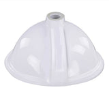 Glazed Bottom 13 Inch X 10 Inch Undermount Ceramic Sink In White Gb-13X10-W