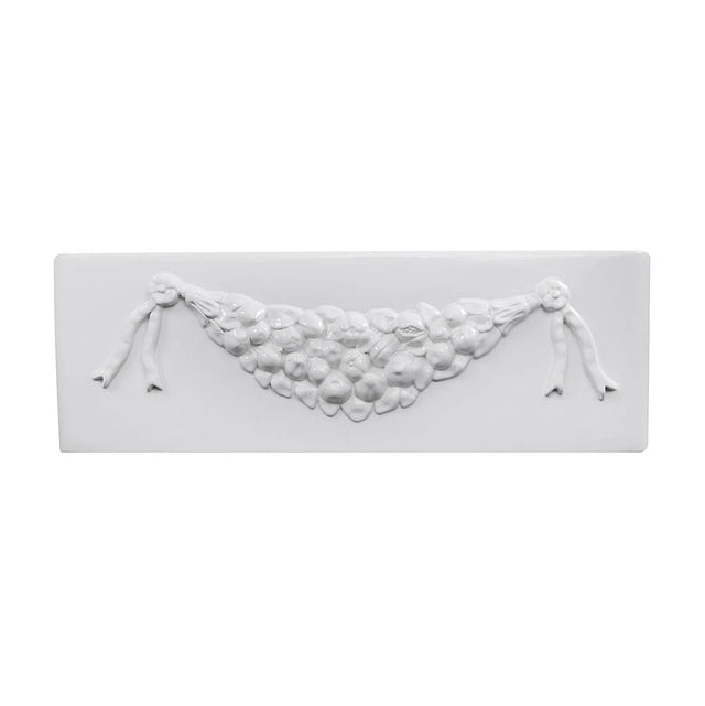 Nantucket Sinks - Farmhouse Fireclay Apron Sink with an embossed decorative design - Porcelain Enamel Glaze