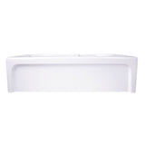 60/40 Double Bowl Farmhouse Apron Fireclay Sink