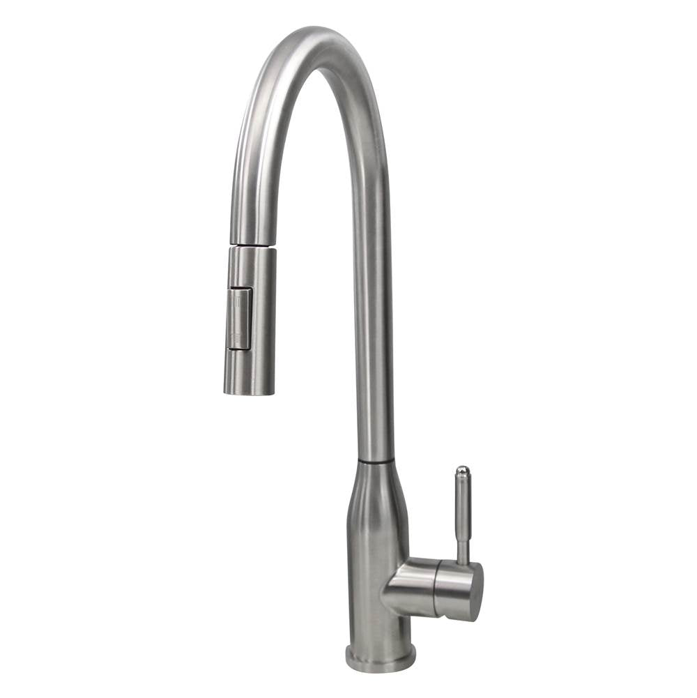 Goose Neck Pull-Down Faucet with Modernl Styling