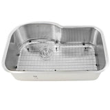 Single Bowl Oblong Undermount Stainless Steel Kitchen Sink, 16 Gauge