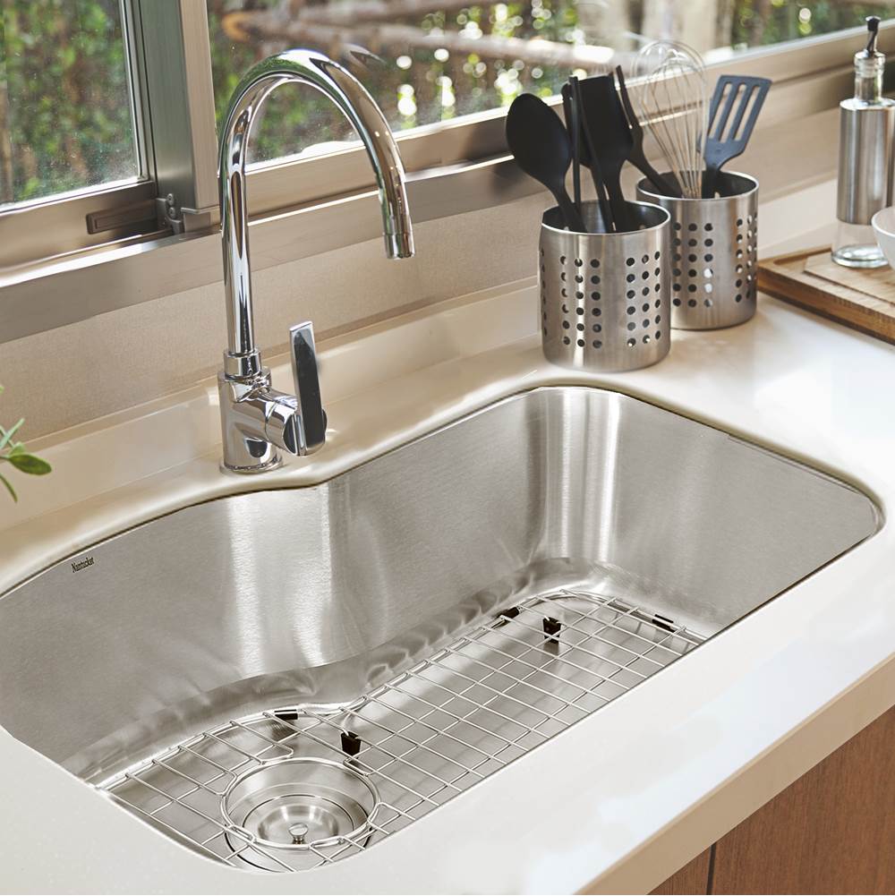 Single Bowl Oblong Undermount Stainless Steel Kitchen Sink, 16 Gauge