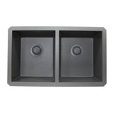 Disposal Flange Trim With Strainer For Granite Composite Sinks In Matte Brown