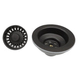 BROWN SINK DRAIN FOR GRANITE COMPOSITE SINKS WITHOUT OVERFLOW