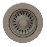 Nantucket Sinks - TRUFFLE SINK DRAIN FOR GRANITE COMPOSITE SINKS WITHOUT OVERFLOW - Truffle