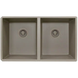 BROWN SINK DRAIN FOR GRANITE COMPOSITE SINKS WITHOUT OVERFLOW