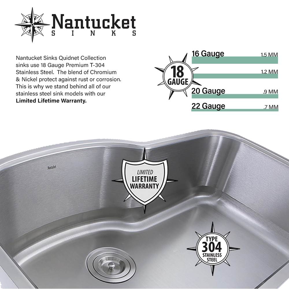 15 Inch Rectangle Undermount Stainless Steel Bar/Prep Sink, 18 Gauge