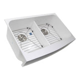 Retrofit Glacierstone Double Bowl EZApron Kitchen Sink