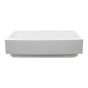 Nantucket Sinks - Glacierstone Apron kitchen Sink with Grid Included - Matte Inside, Glossy Apron White