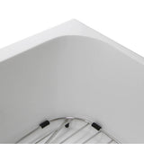 Glacierstone Apron kitchen Sink with Grid Included