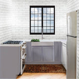 Glacierstone Apron kitchen Sink with Grid Included