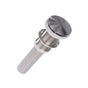 Nantucket Sinks - Brushed Nickel Finish Umbrella Drain - Brushed Nickel Brushed Nickel