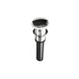 Nantucket Sinks - Chrome Finish Umbrella Drain With Overflow - Chrome Chrome