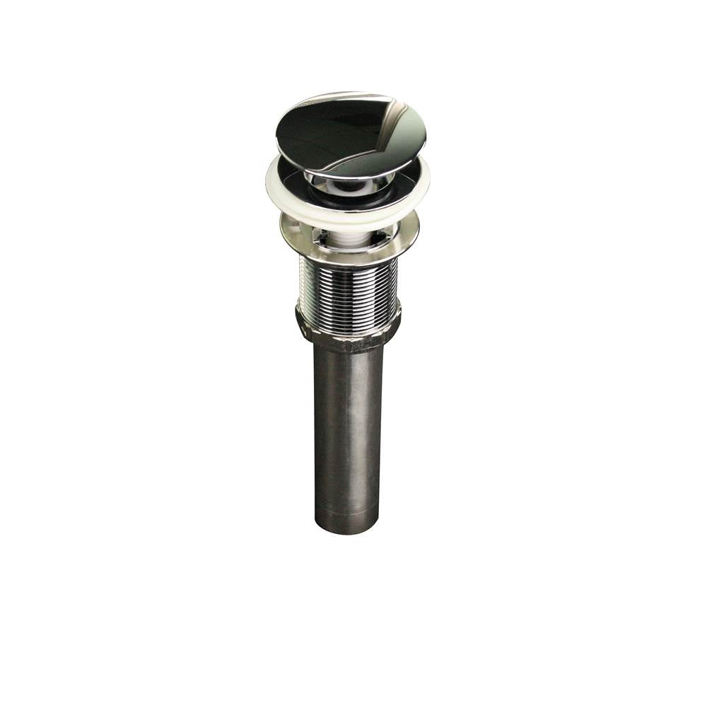 Nantucket Sinks - Chrome Finish Umbrella Drain - Chrome Chrome