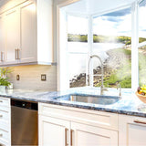 30 Inch Large Rectangle Single Bowl Undermount Stainless Steel Kitchen Sink, 10 Inches Deep