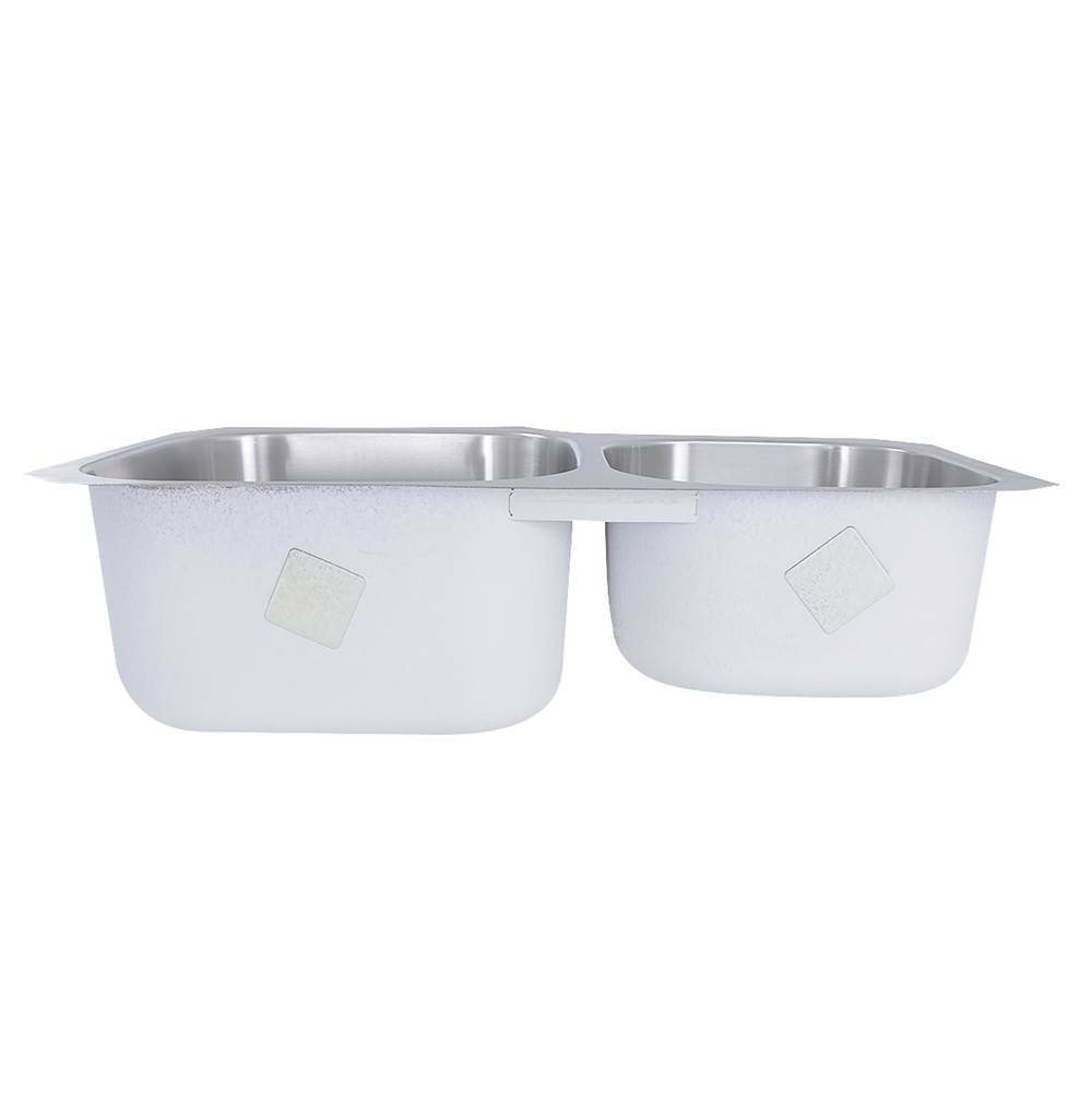 35 Inch Double Bowl Undermount Stainless Steel Kitchen Sink