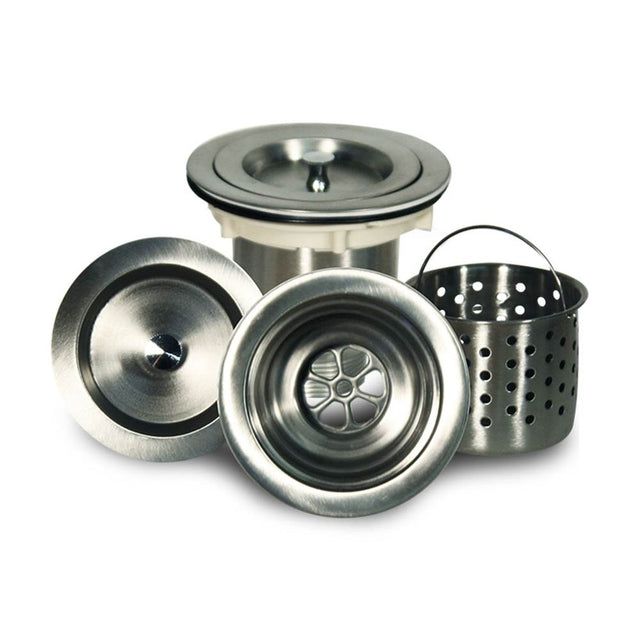 Nantucket Sinks - Nantucket Sink Colander Kitchen Drain - Brushed Satin
