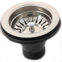 Nantucket Sinks - Basket Strainer Kitchen Drain - Brushed Satin