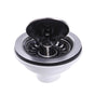 Nantucket Sinks - Chrome Flip Top Crumb Cup Kitchen Drain - Chrome