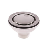 Chrome Flip Top Crumb Cup Kitchen Drain