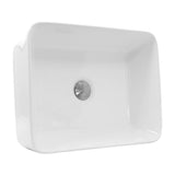 Rectangle White Vessel Sink