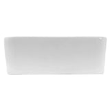Rectangle White Vessel Sink