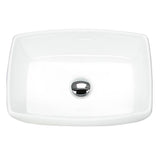 White Rectangular Vessel Sink NSV1913