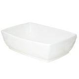 White Rectangular Vessel Sink NSV1913