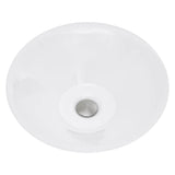 Round Low-Profile Vessel Sink