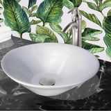 Round Low-Profile Vessel Sink