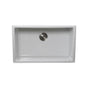 Nantucket Sinks - Orleans Collection Italian Fireclay 30-inch Fireclay Farmhouse Sink - Porcelain Enamel Glaze White