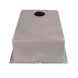 17'' Single Bowl Undermount Granite Composite Bar-Prep Sink Black