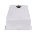 17'' Single Bowl Undermount Granite Composite Bar-Prep Sink White