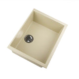 Small Single Bowl Undermount Granite Composite Black