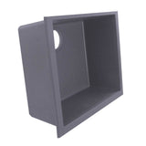 Small Single Bowl Undermount Granite Composite Black