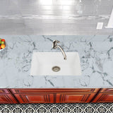 Small Single Bowl Undermount Granite Composite Black
