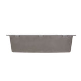 Large Single Bowl Undermount Granite Composite Black