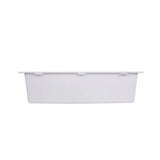 Large Single Bowl Undermount Granite Composite Black
