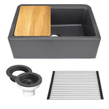 30''X20'' GRANITE COMPOSITE APRON FARMHOUSE SINK